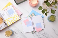 Memoblok Post-it 3M 73x73mm Transparant roze-4