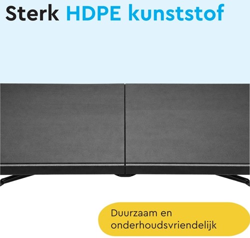 Vouwtafel BRASQ 180x70x74cm FT180 zwart-3