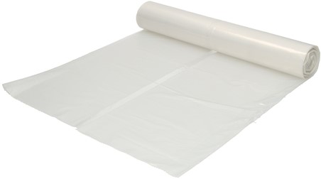 Afvalzak Hynex 70/15x200cm LDPE recycled T80 400L transparant ponsgaten rol à 5 stuks-3