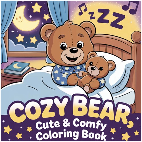 Kleurboek Cozy Bear 2-2