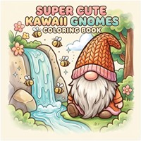 Kleurboek Super Cute Kawaii gnomes-2