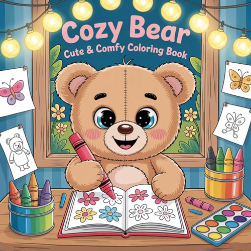 Kleurboek Cozy Bear 1
