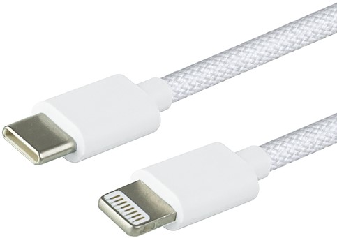 Kabel Green Mouse USB-C to Lightning data Woven 1m blisterverpakking-2