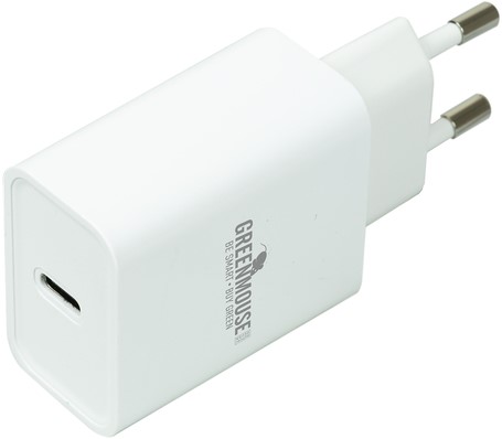 Oplader Green Mouse USB-C 20w wit blisterverpakking-2