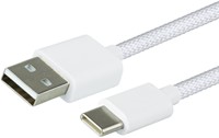 Kabel Green Mouse USB-A to USB-C data Woven 1m blisterverpakking-2