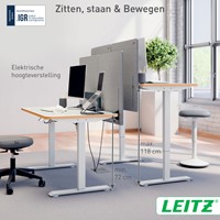 Zit-sta bureau Leitz Ergo elektrisch 120x70cm-4