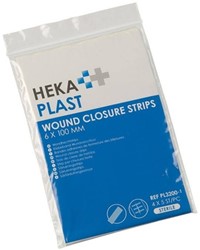 Wondhechtingstrips Hekaplast 6x100mm steriel