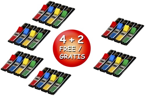 Indextabs Post-it 6835 11.9x43.1mm assorti 100 tabs-1