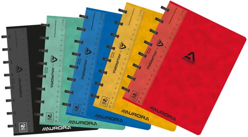 Schrift Adoc Classic A5 ruit 4x8mm 144 pagina's 90gr assorti