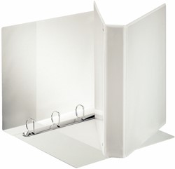 Presentatieringband Esselte standaard panorama A4 4-rings maxi D-mechaniek 30mm wit