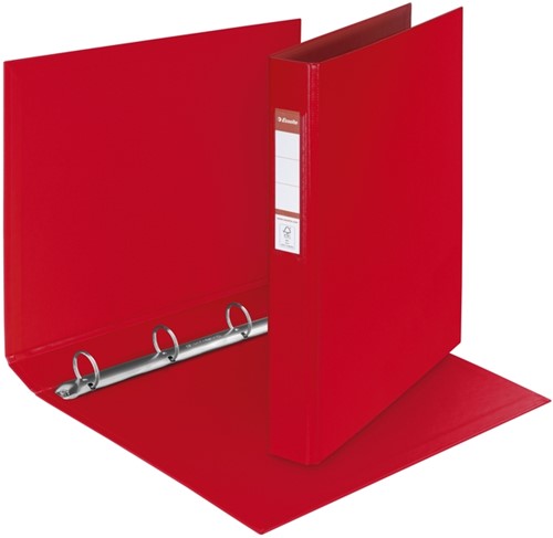 Ringband Esselte VIVIDA A4 25mm 30% gerecycled PP folie rood-2
