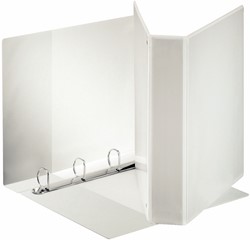 Presentatieringband Esselte standaard panorama A4 4-rings maxi D-mechaniek 50mm wit