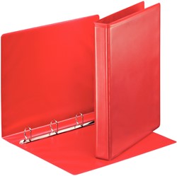 Presentatieringband Esselte Essentials panorama A4 4-rings D-mechaniek 44mm rood
