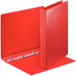 Presentatieringband Esselte Essentials panorama A4 4-rings D-mechaniek 38mm rood