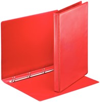 Presentatieringband Esselte Essentials panorama A4 4-rings O-mechaniek 30mm rood