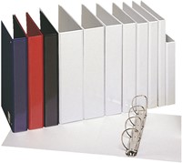 Presentatieringband Esselte Essentials panorama A4 4-rings D-mechaniek 77mm wit-3