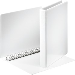 Presentatieringband Esselte Essentials A4 panorama 23-rings O-mechaniek 20mm wit