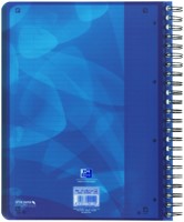 Projectboek Oxford School A4+ lijn 4-gaats 240 pagina's 80gr blauw-2