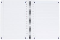 Collegeblok Oxford School A4+ lijn 23-gaats 160 pagina's 80gr zwart-2