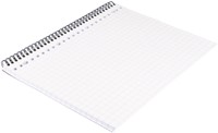Collegeblok Multo A4 ruit 10x10mm 23-gaats 160 pagina's 80gr wit-2