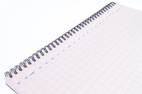Collegeblok Multo A4 ruit 10x10mm 23-gaats 160 pagina's 80gr wit-3
