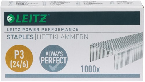 Nieten Leitz 24/6 verzinkt 1000 stuks-5