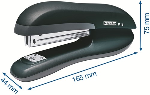 Nietmachine Rapid Fashion fullstrip F18 30 vel zwart-2