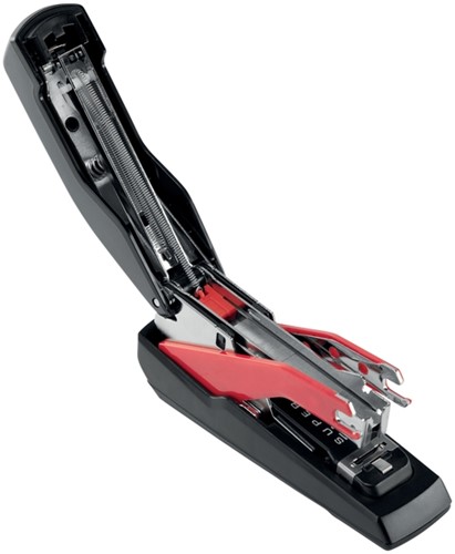 Nietmachine Rapid SO30c halfstrip 30vel 24/6 zwart/rood-1