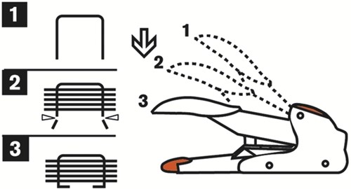 Nietmachine Rapid Supreme duax heavy duty 170 vel zilver/oranje-4