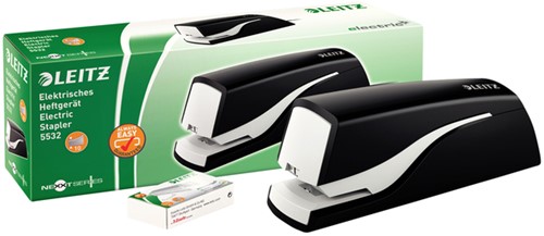 Nietmachine Leitz NeXXt elektrisch contactloos 10 vel zwart-2