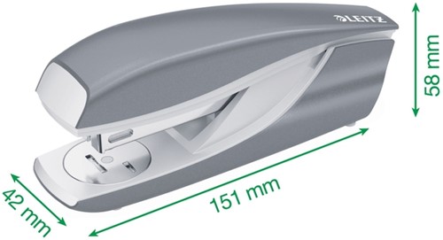 Nietmachine Leitz NeXXt Wow metaal 30 vel wit-2