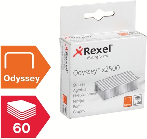 Nieten Rexel Odyssey verzinkt 2500 stuks-2