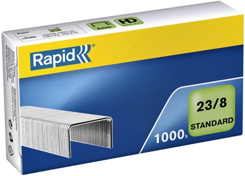Nieten Rapid 23/8 gegalvaniseerd standaard 1000 stuks