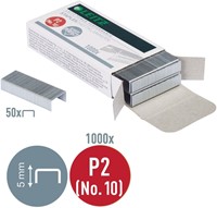 Nieten Leitz P2 nr.10 verzinkt 1000 stuks-6