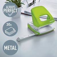 Perforator Leitz WOW 5008 Nexxt  metaal 30 vel groen-2