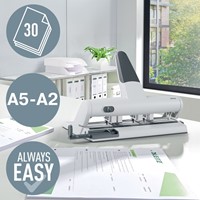 Perforator Leitz 5114 AKTO variabele multi zilver-2