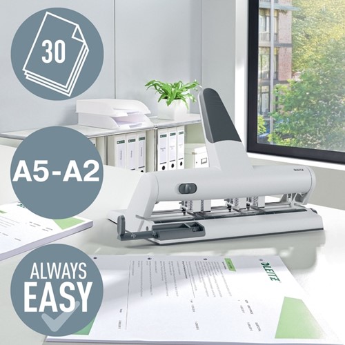 Perforator Leitz 5114 AKTO variabele multi zilver-2