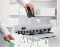 Perforator Leitz 5115 heavy duty 23 gaats zilver-4