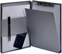 Klembordkoffer MAUL Assist A4 staand zijopening aluminium-9