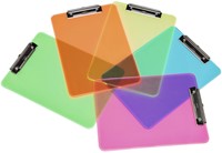 Klembord MAUL A4 staand transparant PS neon groen-2