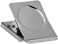 Papierklem MAUL magnetisch vierkant 40mm zilver
