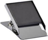 Papierklem MAUL magnetisch vierkant 40mm zilver-2