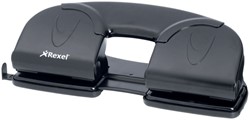 Perforator Rexel V412 4-gaats 12 vel zwart