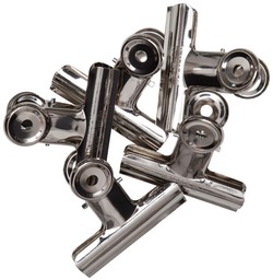 Papierklem MAUL Bulldog 70mm capaciteit 40mm zilver 5 stuks-5