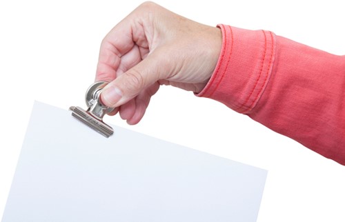 Papierklem MAUL Bulldog met magneet 40mm zilver 2 stuks-3