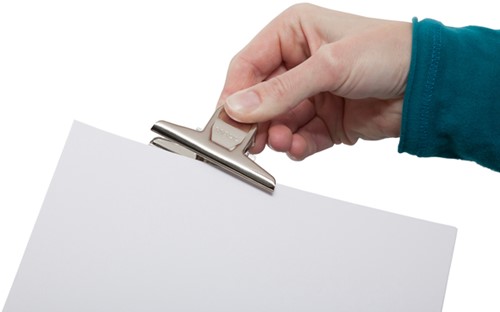 Papierklem MAUL Pro 75mm capaciteit 20mm zilver 2 stuks-6