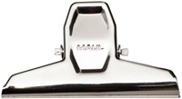 Papierklem MAUL Pro 95mm capaciteit 25mm zilver 2 stuks