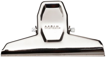 Papierklem MAUL Pro 95mm capaciteit 25mm zilver 2 stuks