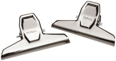 Papierklem MAUL Pro 95mm capaciteit 25mm zilver 2 stuks-7