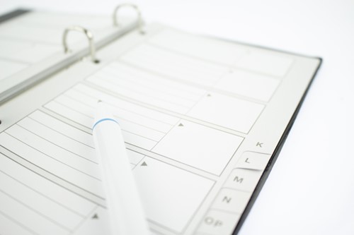 Telefoonalbum Kangaro 215x130mm A-Z 4-rings zwart-2